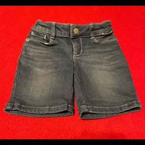 Girls denim jeans shorts size 4